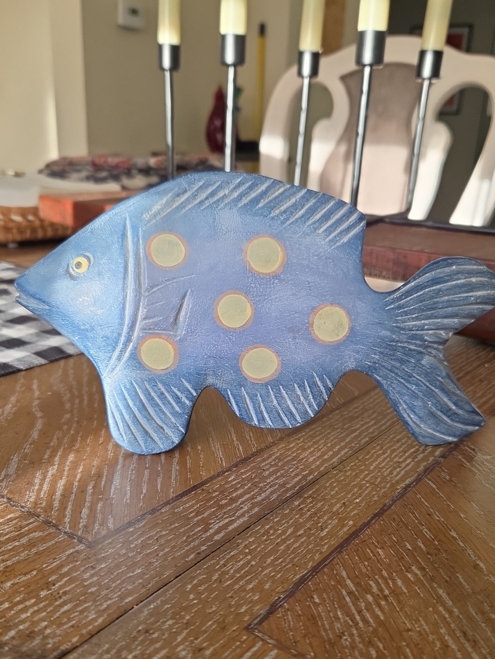 Wooden PAinted Fish